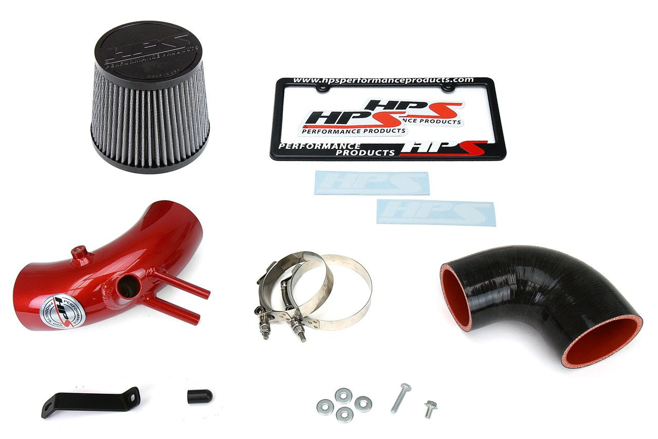 HPS 827-1R Hyundai Genesis 2013-14 Red Short Ram Air Intake
