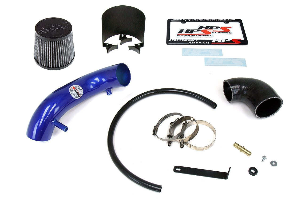 HPS 827-301BL Jeep Cherokee 1991-01 Blue Short Ram Air Intake