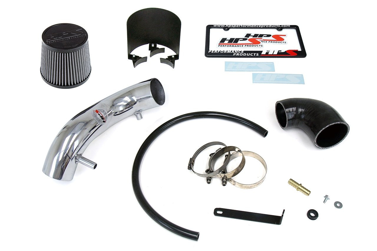 HPS 827-301P Jeep Cherokee 1991-01 Polish Short Ram Air Intake