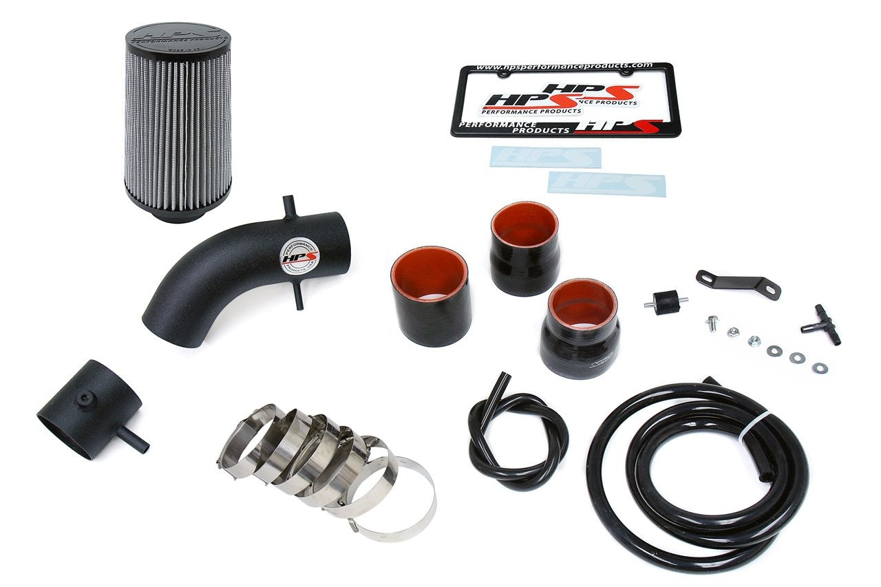 HPS 827-507WB Toyota Tacoma 1996-98 Black Short Ram Air Intake