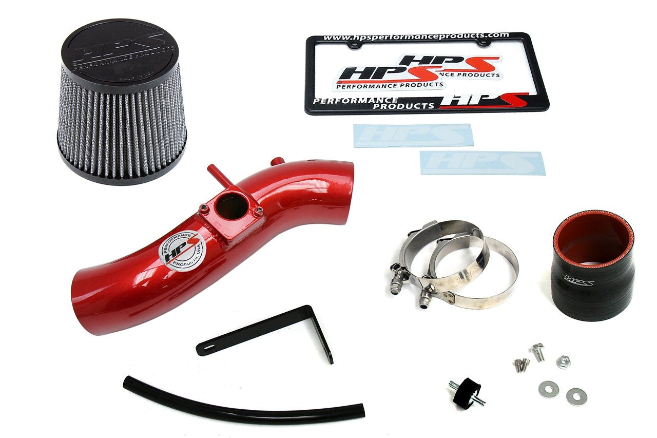 HPS 827-513R Toyota Matrix XR 2003-04 Red Short Ram Air Intake