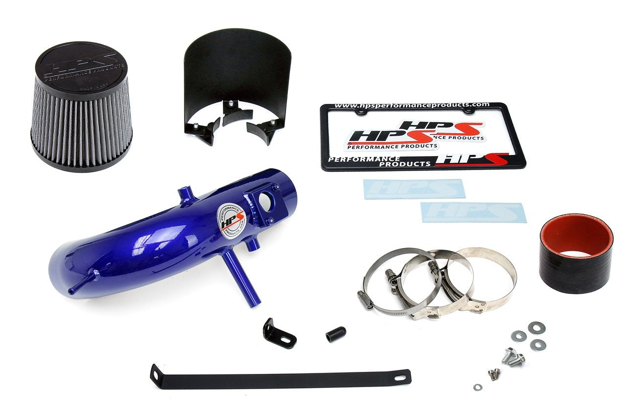 HPS 827-524BL Toyota Camry 2012-17 Blue Short Ram Air Intake