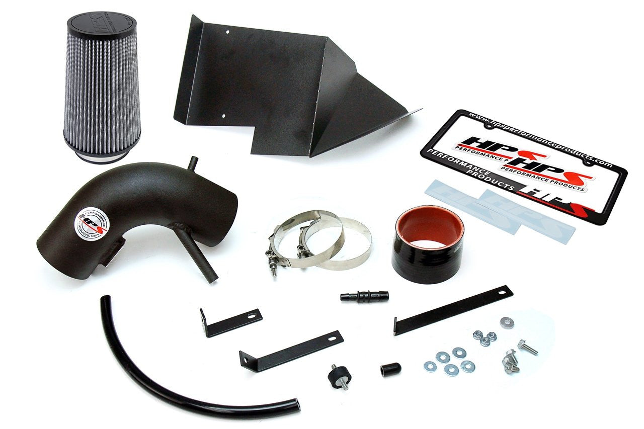HPS 827-525WB Hyundai Genesis 2013-15 Black Short Ram Air Intake