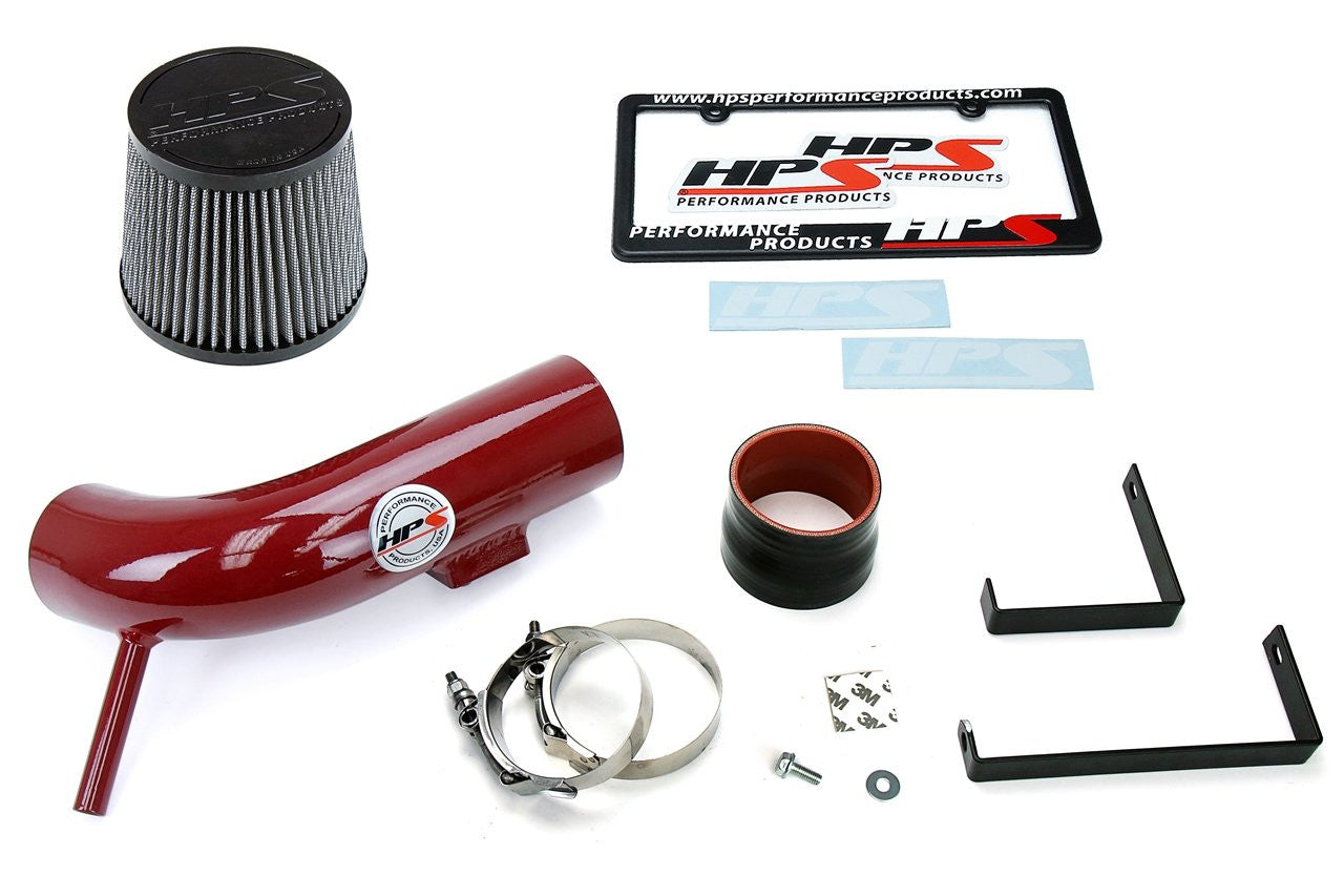 HPS 827-529R Nissan Altima 2013-17 Red Short Ram Air Intake