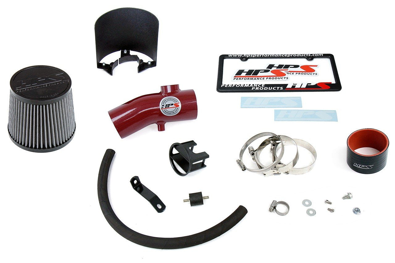 HPS 827-531R Mazda Mazda3 2012-13 Red Short Ram Air Intake