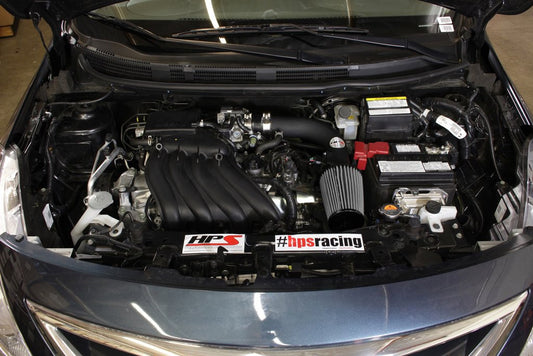 Best Short Ram Air Intake for Nissan Versa 2012-16 827-532WB-1