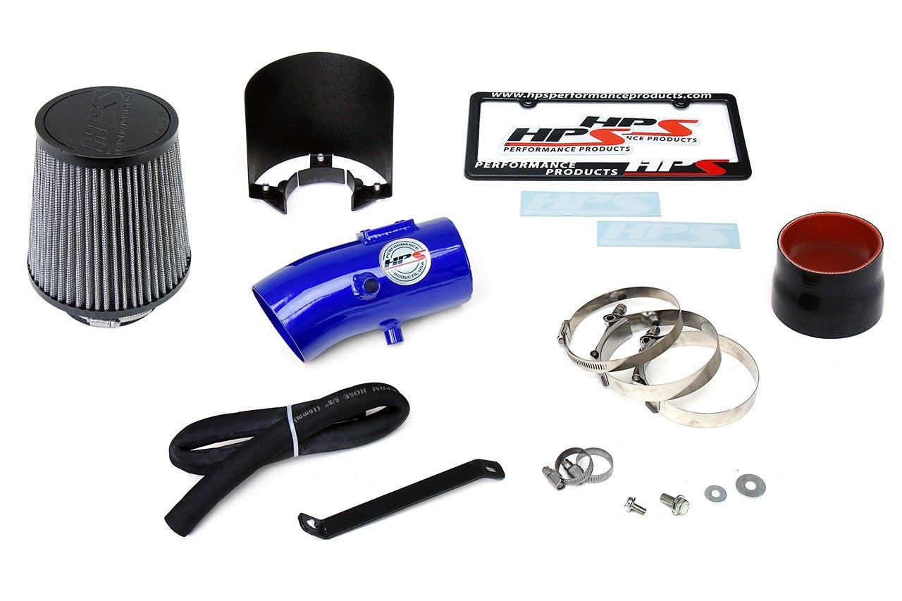 HPS 827-533BL Nissan Maxima 2009-17 Blue Short Ram Air Intake