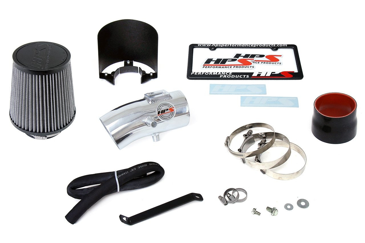 HPS 827-533P Nissan Maxima 2009-17 Polish Short Ram Air Intake