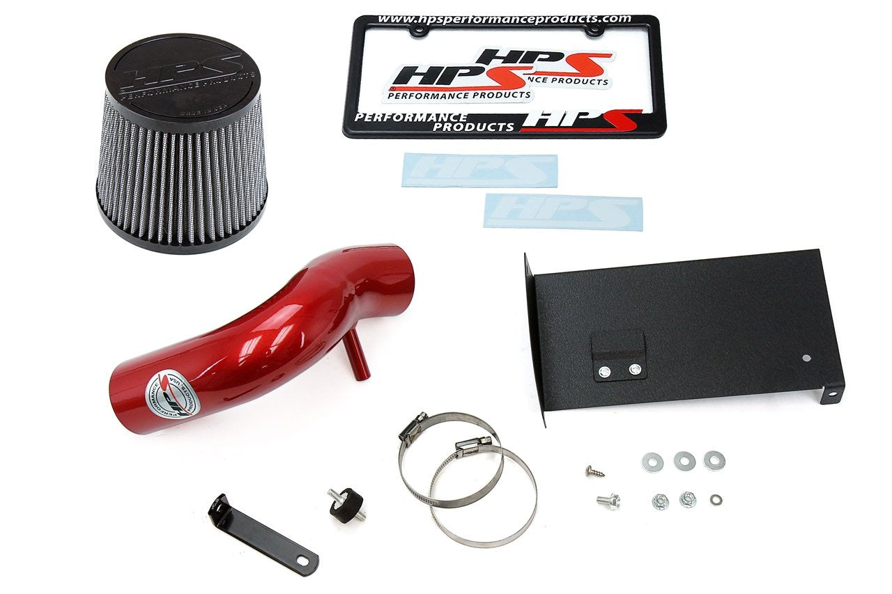 827-544R Mini Cooper S 2002-05 Red HPS Short Ram Air Intake