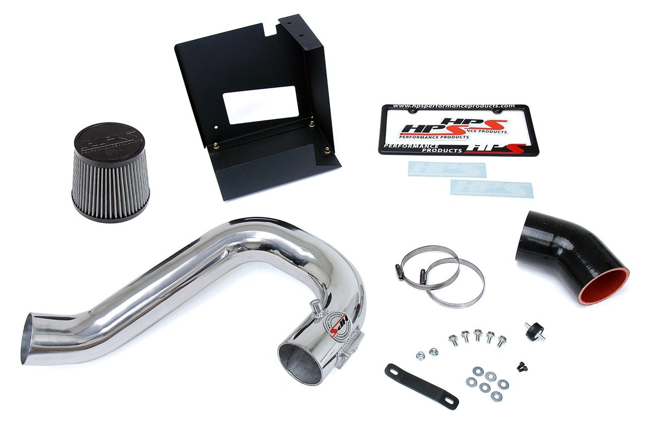 HPS Subaru WRX 2015-17 Polish Short Ram Air Intake