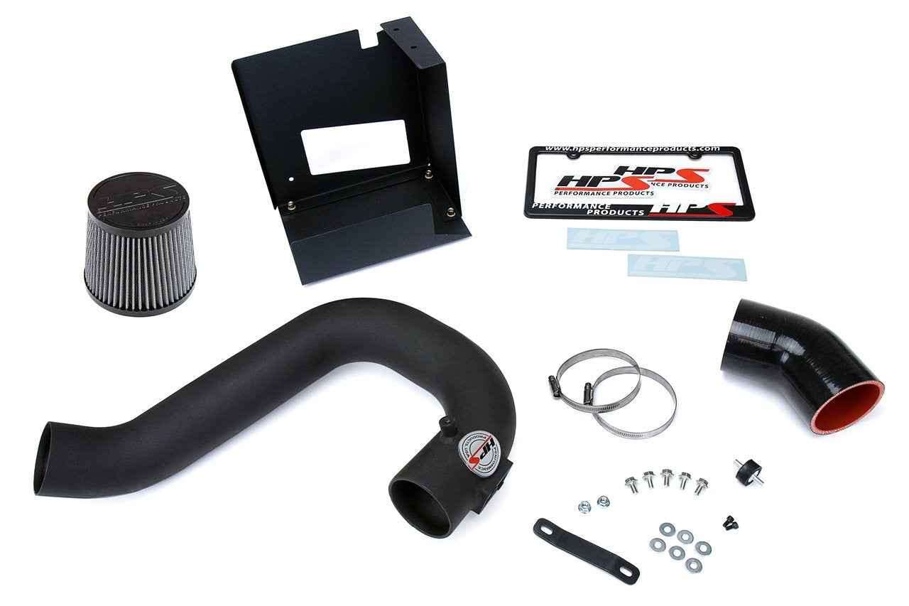 HPS Subaru WRX 2015-17 Black Short Ram Air Intake