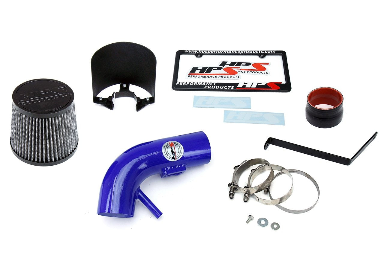 HPS 827-546BL Nissan Altima Coupe 2013 Blue Short Ram Air Intake