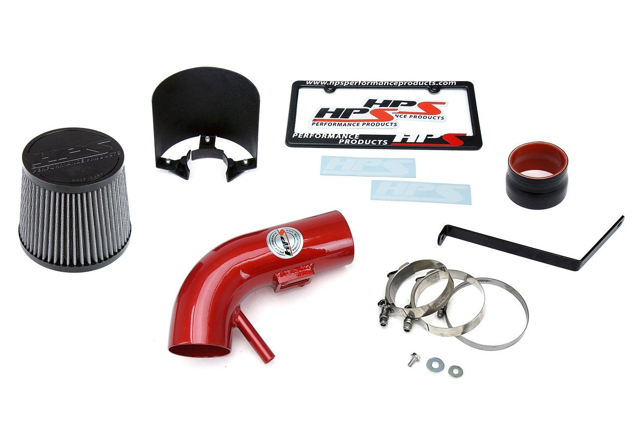 HPS 827-546R Nissan Altima 2007-12 Red Short Ram Air Intake