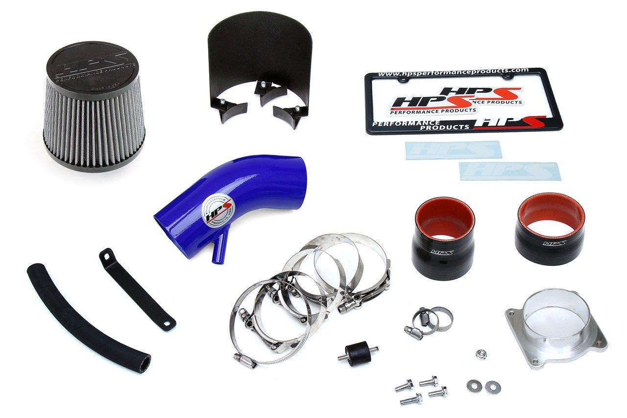 HPS 827-570BL Nissan Altima 2002-06 Blue Short Ram Air Intake