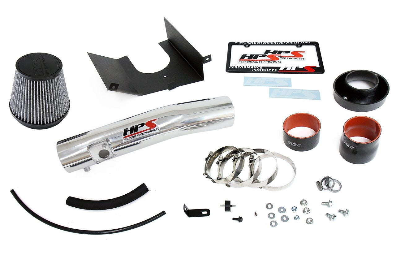 HPS 827-583P FJ Cruiser 2010-14 Polish Short Ram Air Intake