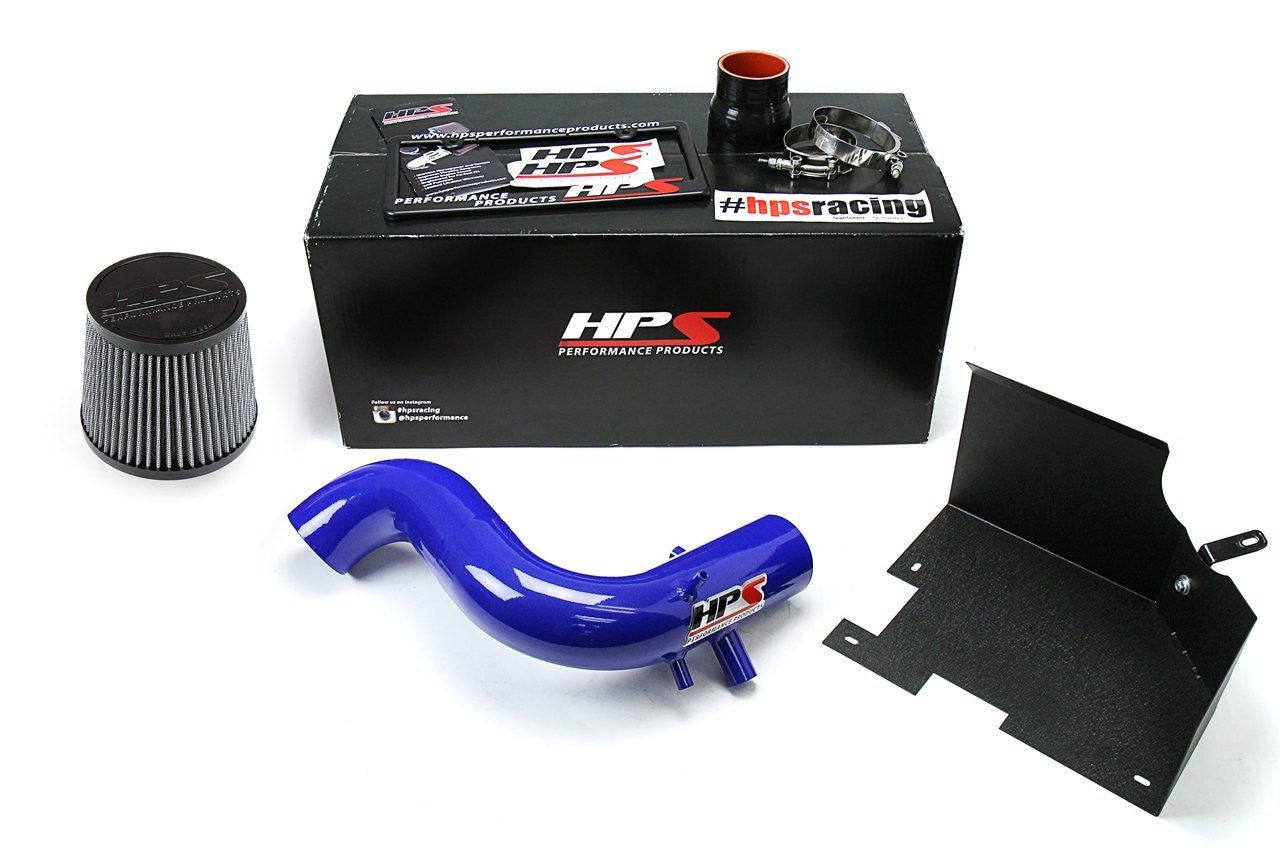 HPS 827-587BL Hyundai Sonata 2011-14 Blue Short Ram Air Intake