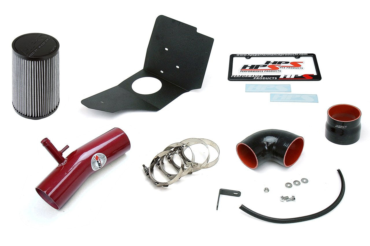 827-596R Lexus SC400 1996-97 Red HPS Short Ram Air Intake