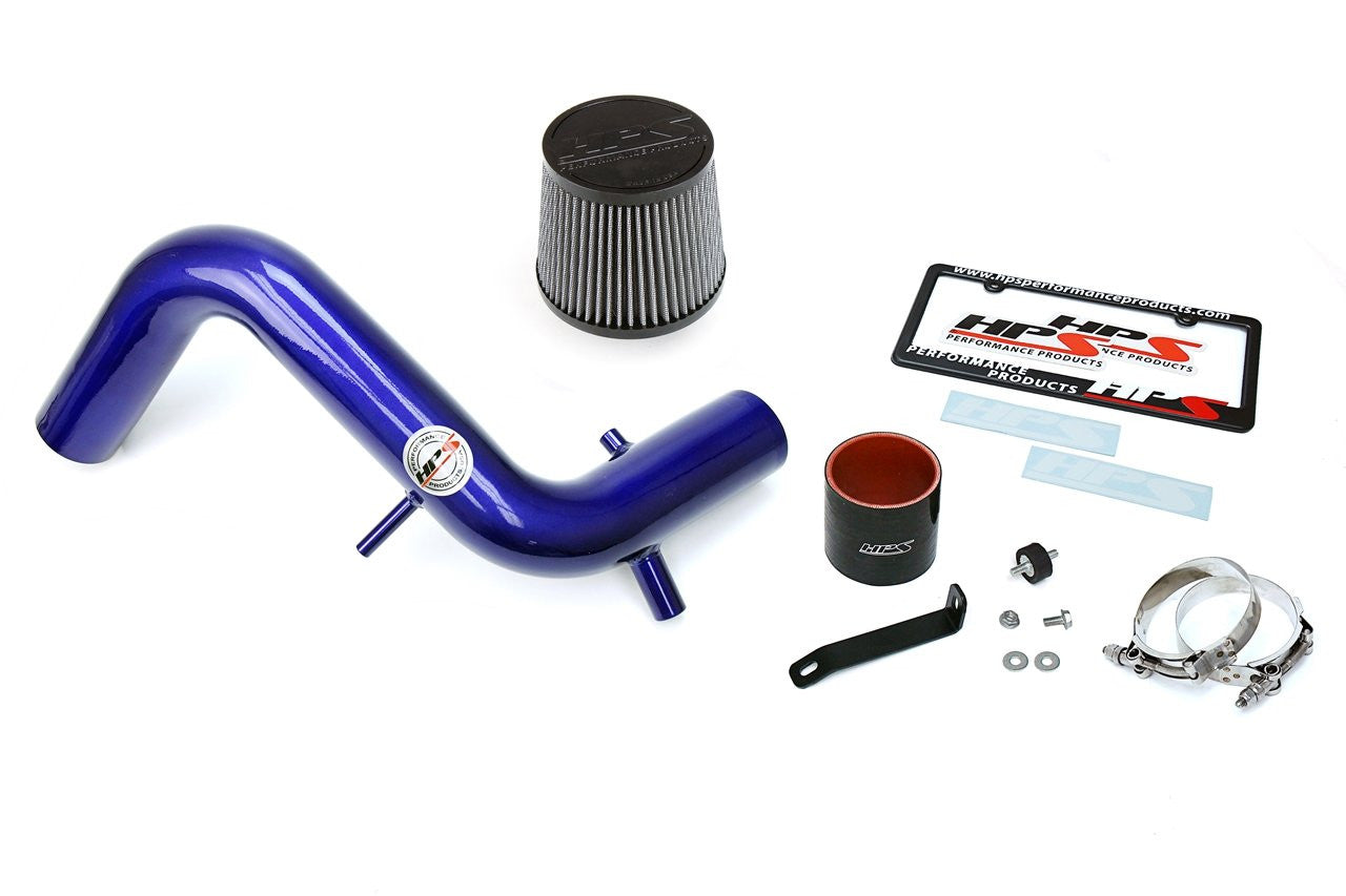 827-605BL Hyundai Veloster 2013-17 Blue HPS Short Ram Air Intake