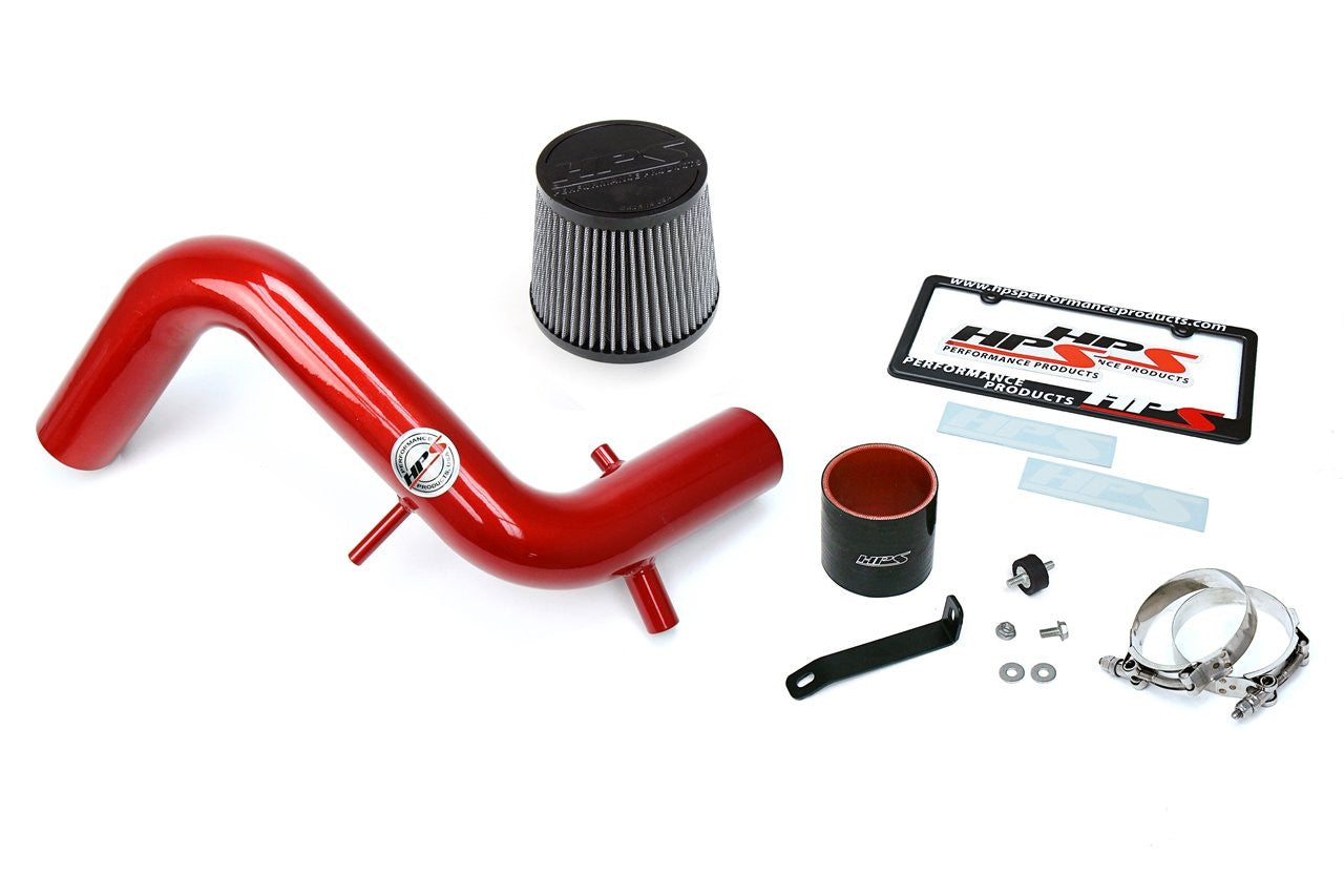 827-605R Hyundai Veloster 2013-17 Red HPS Short Ram Air Intake