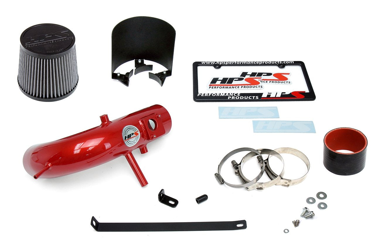 HPS 827-612R Toyota RAV4 2013-17 Red Short Ram Air Intake