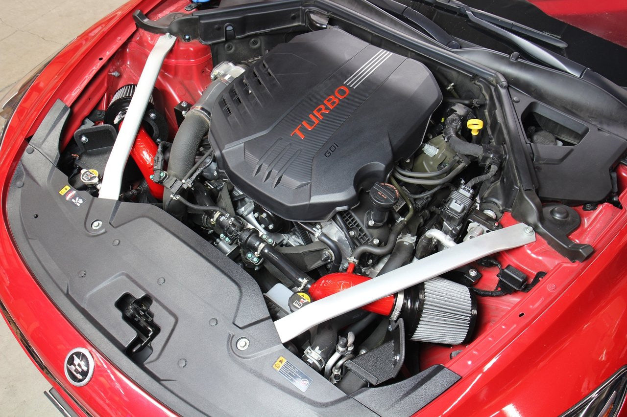 HPS Kia Stinger 2018- Red Short Ram Air Intake
