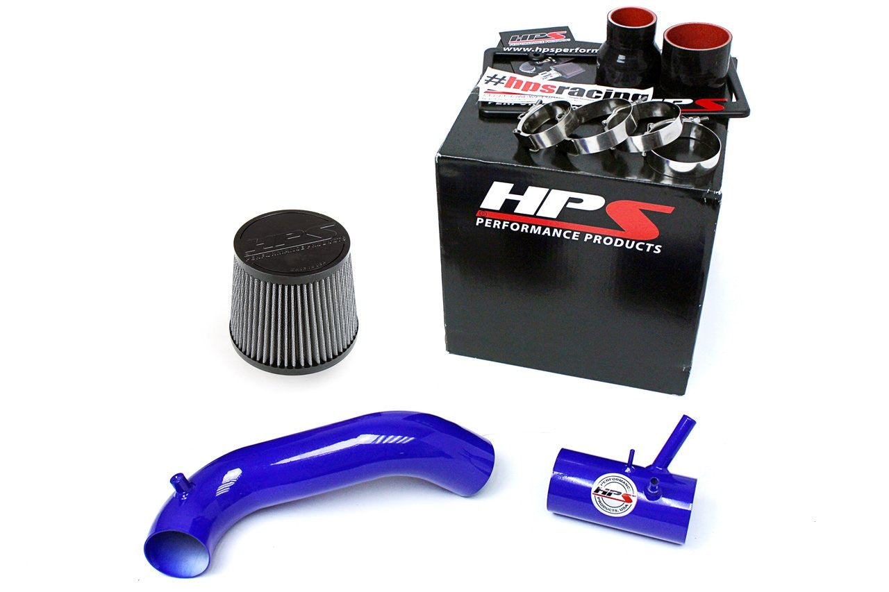 837-576BL Dodge Dart 2013-14 Blue HPS Short Ram Air Intake