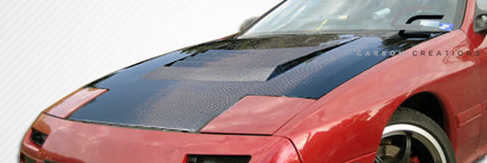 1986-91 Mazda RX-7 Carbon Fiber D-1 carbon fiber hood