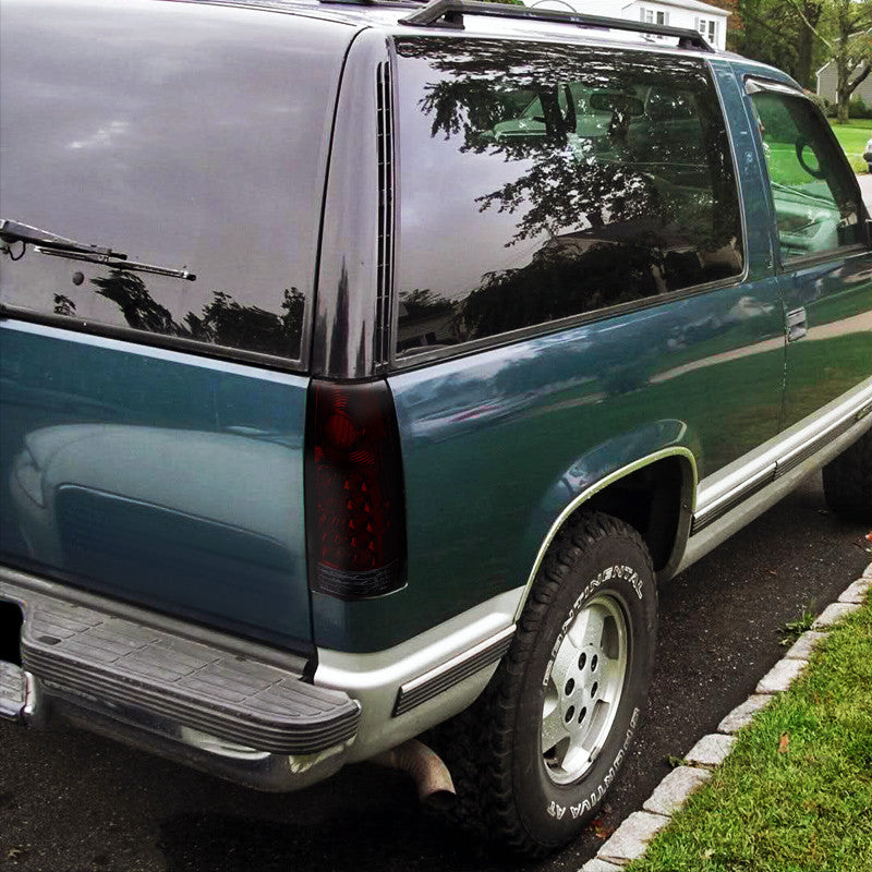 1988-98 Chevrolet C10 LED Tail Lights Smokedd Red Lens