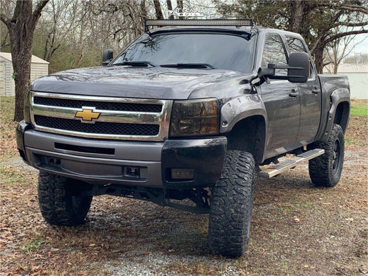 DX4 7S 20X10 wheels 8x170 Flat Black 4x4 rims