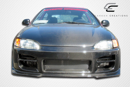92-95 Honda Civic 2DR/ HB CF Dritech OEM type carbon fiber hood