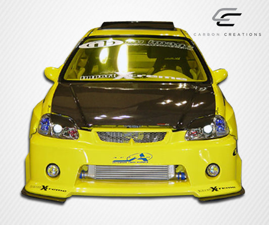 96-98 Honda Civic Carbon Fiber OEM type carbon fiber hood