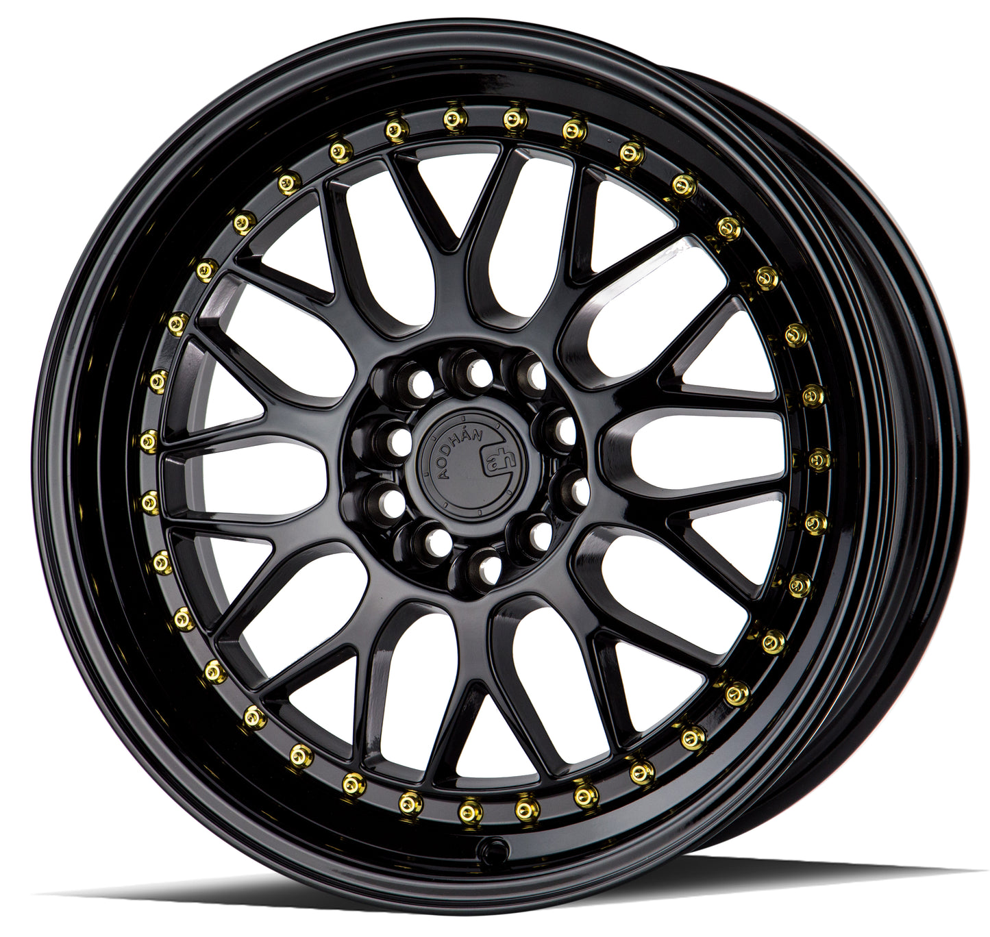 Aodhan AH02 17x8 Step Lip silver 5x114.3 5x100 wheel Hellaflushed