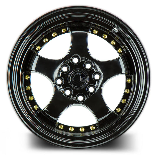 Aodhan AH03 16x8 Step Lip silver 4x100 4x114.3 wheel stance