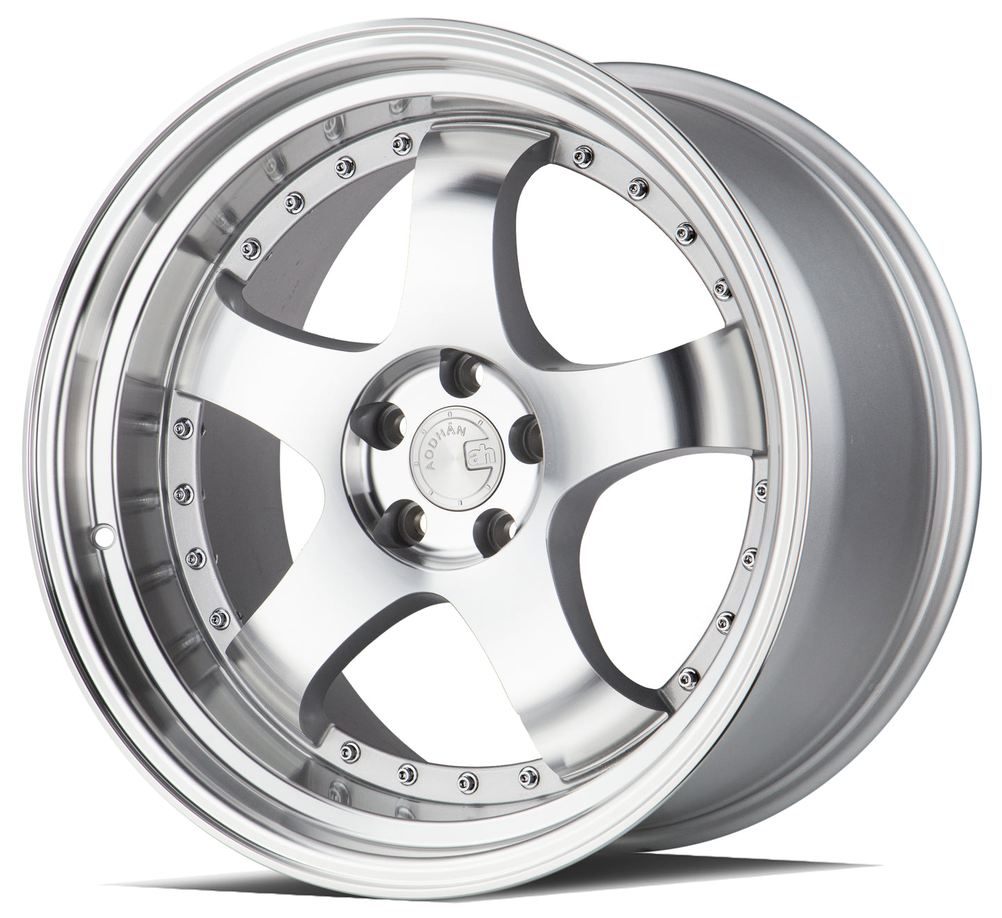 Aodhan AH03 18x9.5 rim Step Lip black 5X4.5 wheel Hellaflushed