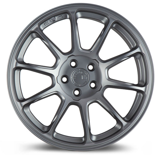Aodhan AH06 17x9 Concave bronze 5x100 wheel ET35 stance