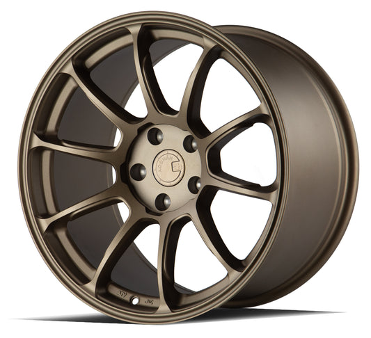 Aodhan AH06 18x9 Concave black 5x100 wheel ET30 stance