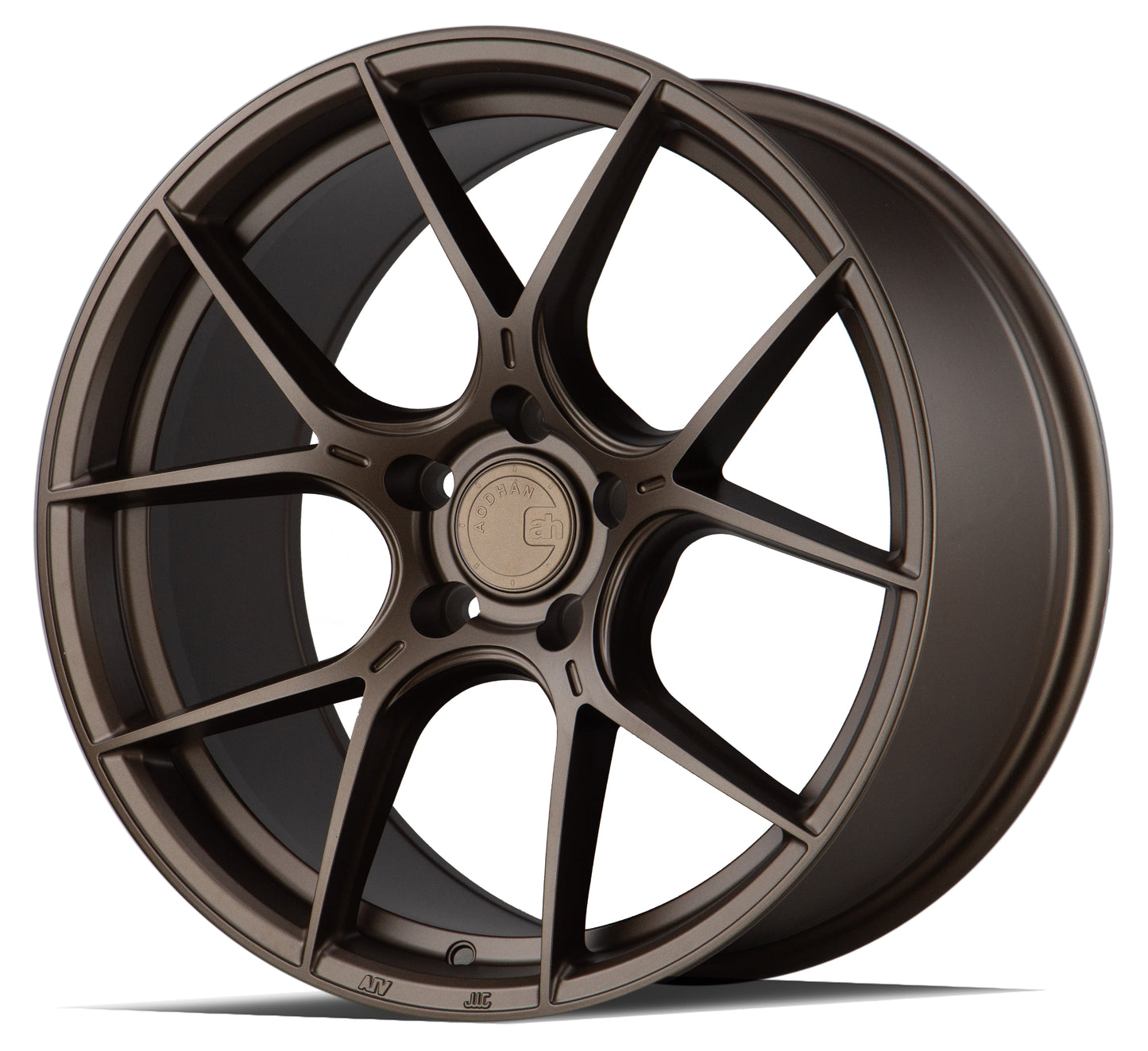 Aodhan AH-11 18x8.5 rim Concave silver 5X4.5 wheel ET35 Hellaflushed