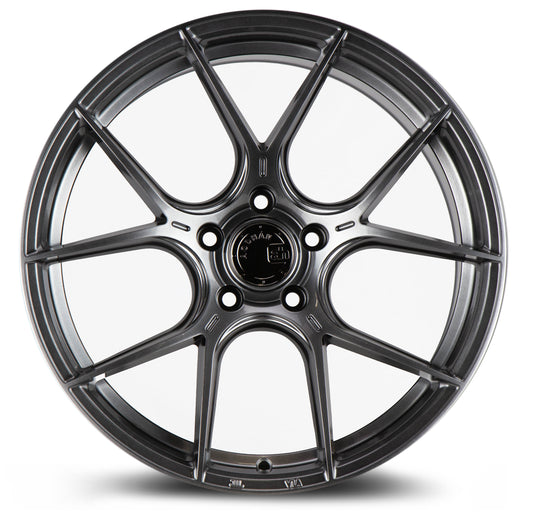 Aodhan AH-11 18x9.5 Concave black 5x120 wheel ET35 stance