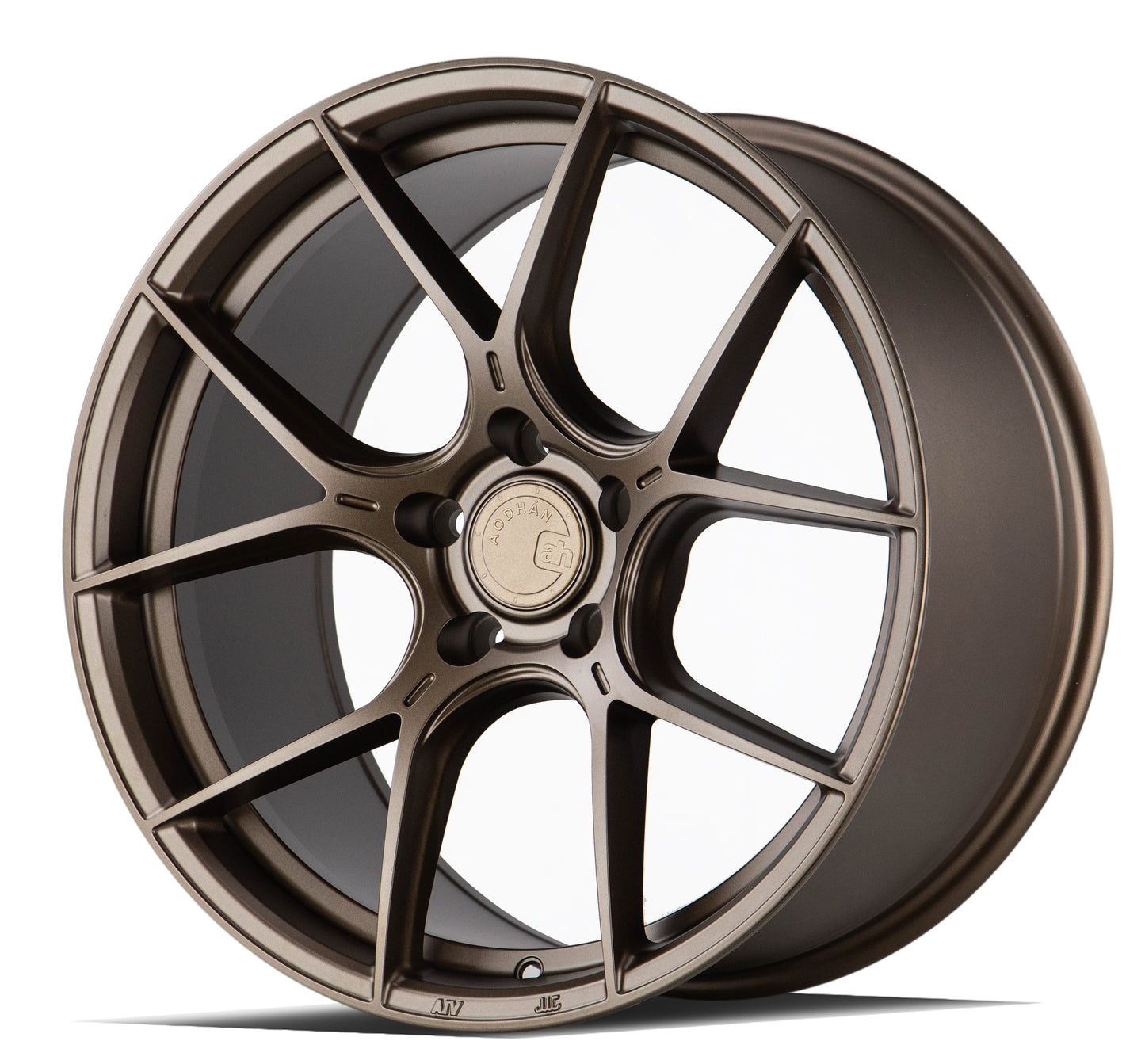 Aodhan AH-11 19x9.5 rim Concave silver 5X4.5 wheel ET35 Hellaflushed