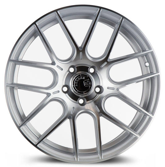 Aodhan AH-X 18x8.5 Concave black 5x120 wheel ET35 stance