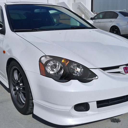 2002-2004 Acura Rsx Retrofit Projector Spec-D Headlights Black