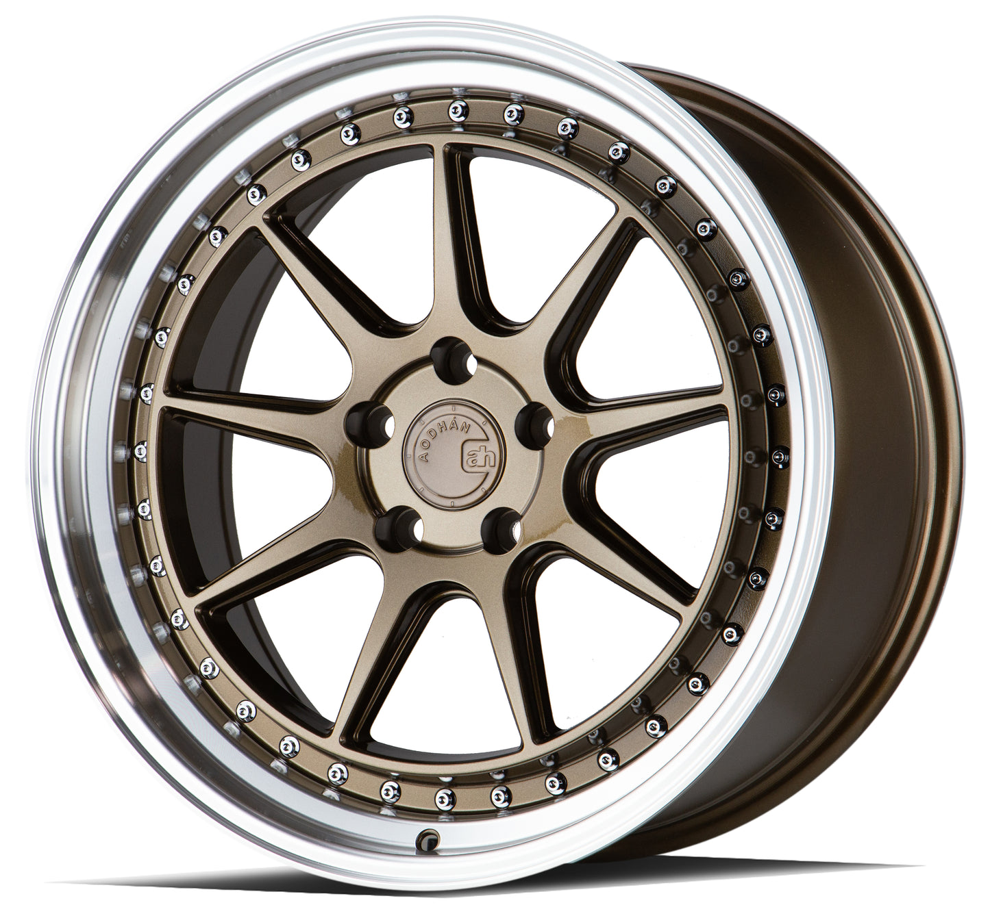 Aodhan DS-X 19x8.5 Bronze lightweight semi-forged wheel rim