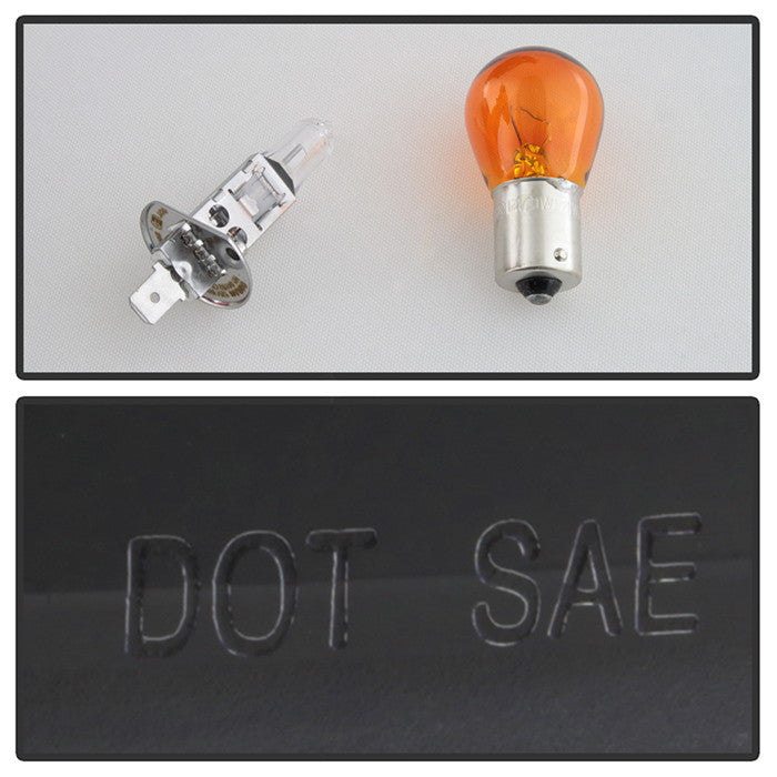 BMW E90 06-08 V2 projector black Headlights OEM Xenon