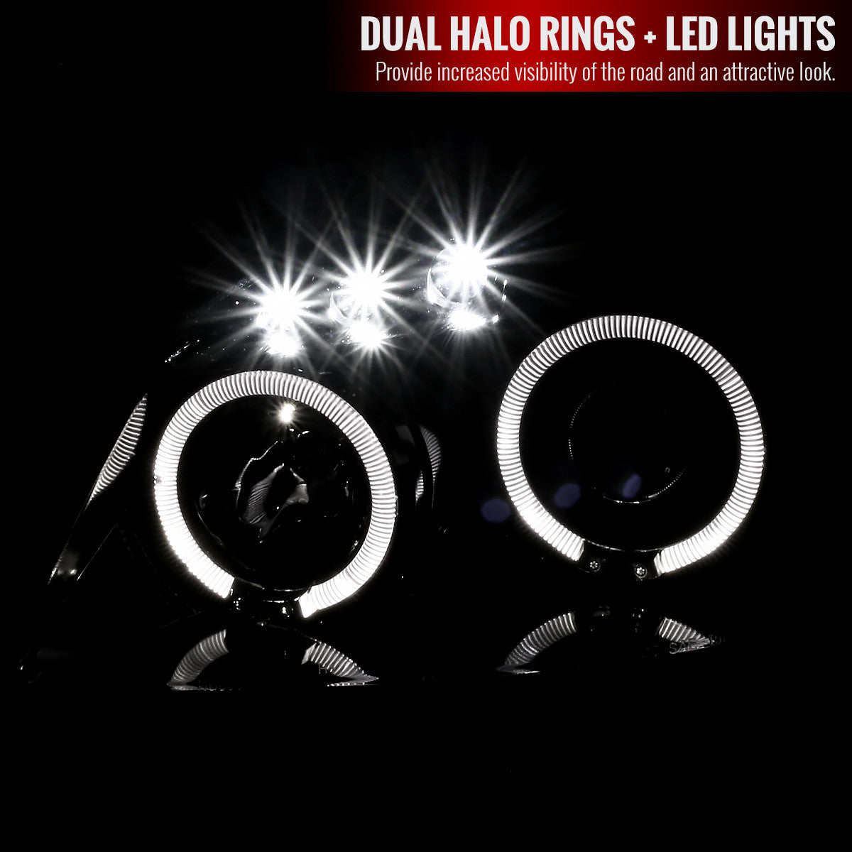 2LHP-CAM15-GO 2015-16 Toyota Camry Headlights OEM Style Chrome