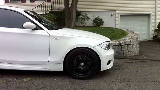 installed on Drag Dr-34 Wheels 17x7.5 4x100 4x114.3 Matte Black Rims