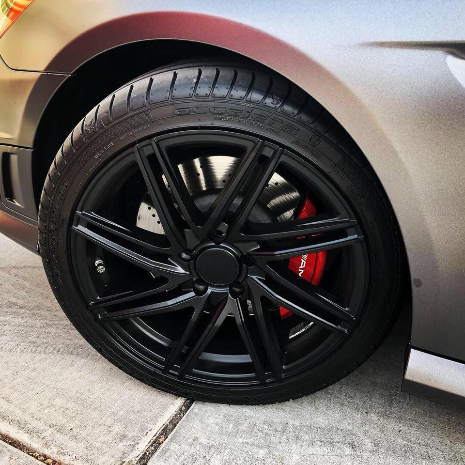 Drag Dr-70 18x8 rims on Mercedes SLK 250