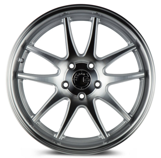 Aodhan DS02 18x9.5 Concave black 5x100 wheel ET35 stance
