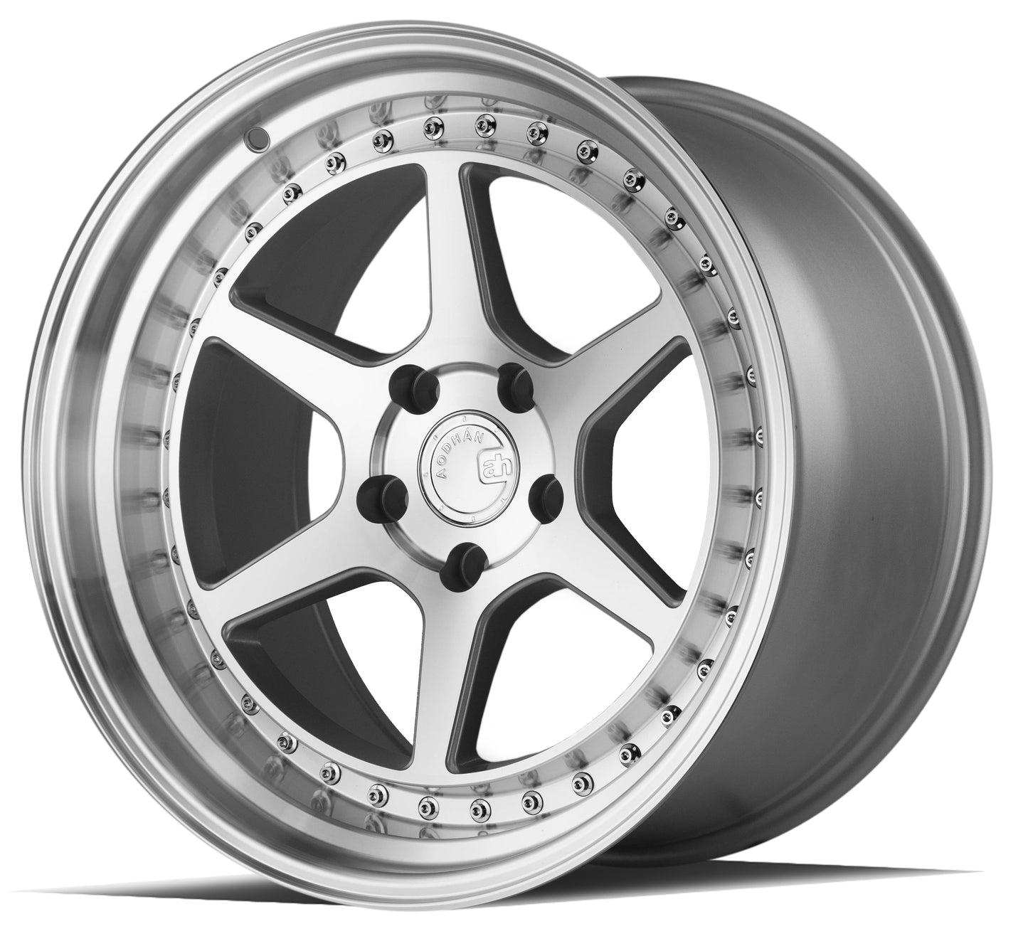 Aodhan DS09 18x10.5 rim light-weight silver 5X4.5 wheel ET22 Hellaflushed