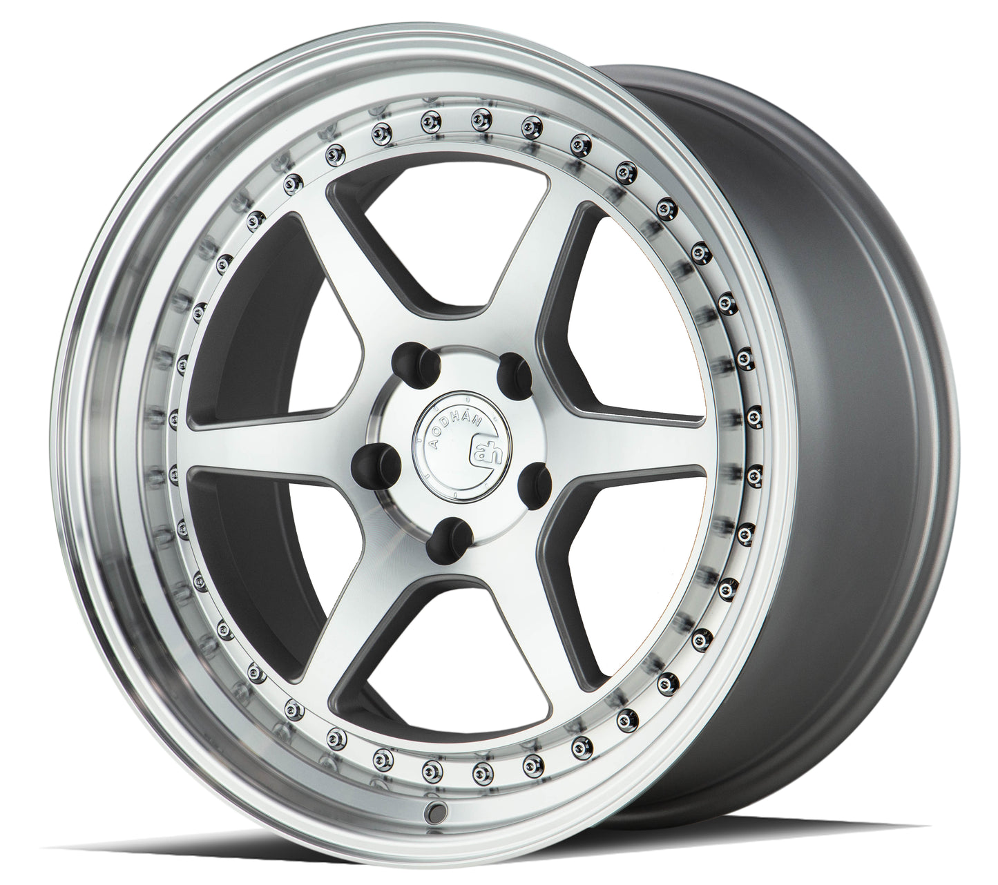 Aodhan DS09 18x8.5 rim light-weight silver 5x100 wheel ET35 Hellaflushed