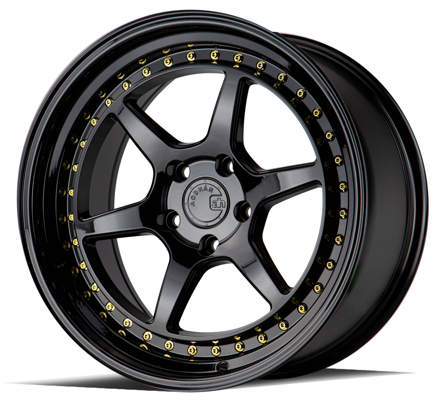 Aodhan DS09 18x9.5 rim light-weight black 5X4.5 wheel ET22 Hellaflushed